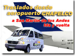 Servicio de traslado desde el aeropuerto